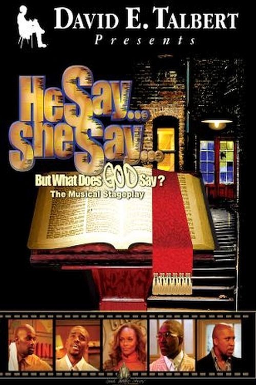 Постер He Say, She Say, But What Does God Say?